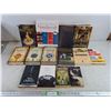 Image 1 : Assorted Books - Michael Scott, Neal Barrett Jr, Home Medical Dictionary, Misc