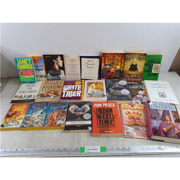 Assorted Books - Richard Pini, Jennifer Finney Boylan, Patrick Lencioni, Misc