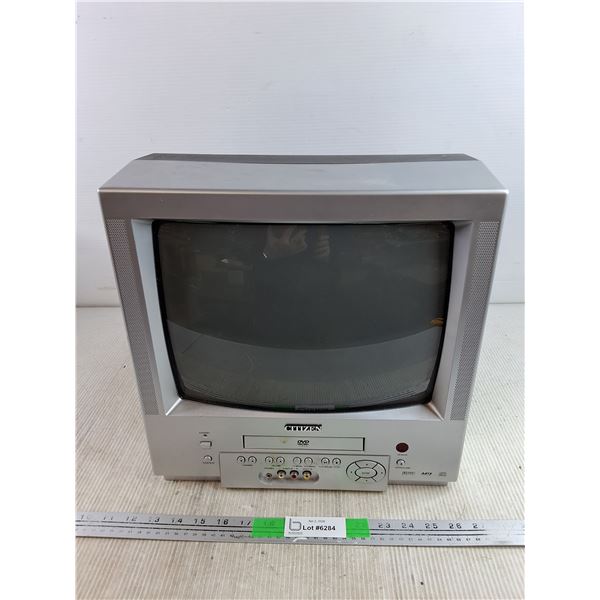 Citizen 14" DVD/AV/TV TV, Powers On, As Is - PICK UP