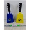 Image 1 : (2) Saskatoon Blades Souvenir Cow Bells
