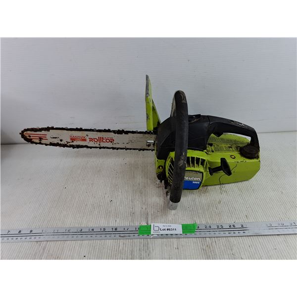 Poulan 2000 Gas Powered Chain Saw - As Is - PICK UP ONLY