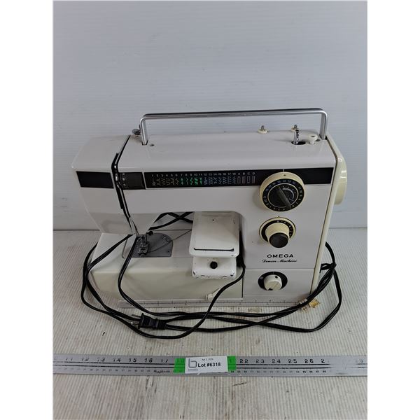 Omega Electric Denim Sewing Machine - Powers On, Needs Repair - PICK UP ONLY