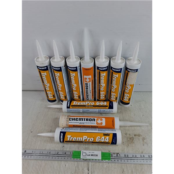 Tremco TremPro 644 RTV Silicone & Chemtron Multiseal Silicone Sealants -PICK UP