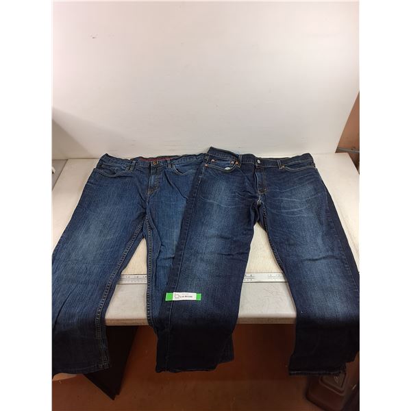 Denver Hayes & Levis 511 Denim Jeans - Size 38 x 32