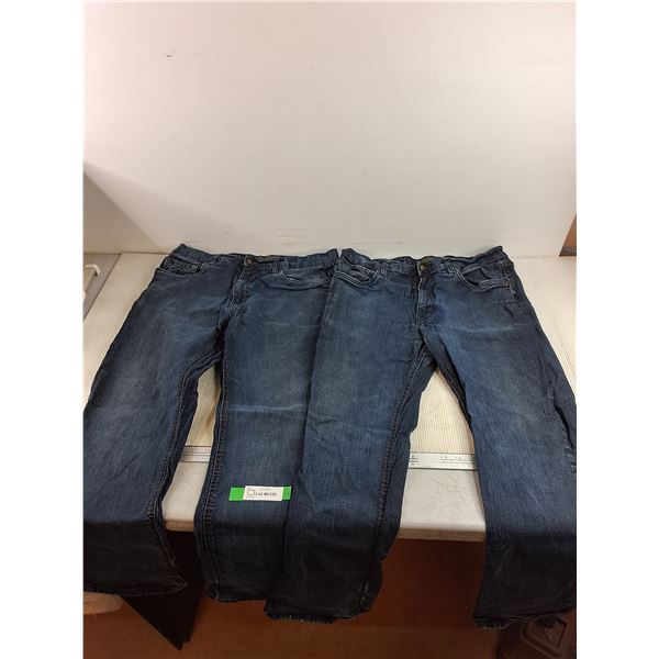 (2) Urbanstar Denim Jeans - Size 36 x 31