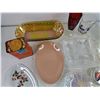 Image 3 : Vintage Ceramic Tea Cups, Plates, Saucers, Blue Ribbon Ground Cinnamon Tin, Cups, Misc