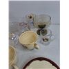 Image 8 : Vintage Ceramic Tea Cups, Plates, Saucers, Blue Ribbon Ground Cinnamon Tin, Cups, Misc