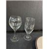 Image 3 : Haniwa Stoneware Dishes, (2) Glass Cups - PICK UP
