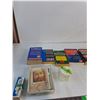 Image 2 : (5) Dictionaries/Thesaurus, Religious Post Cards, Sylvania Light Bulb, Misc