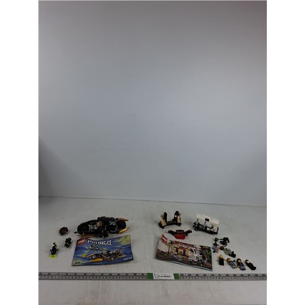 (2) Ninjago Lego Assembly Kits ( as is)
