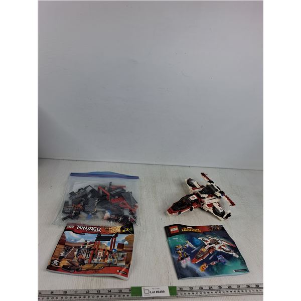 Ninjago Lego Kit, Lego Marvel Super Heroes Kit ( both as is)