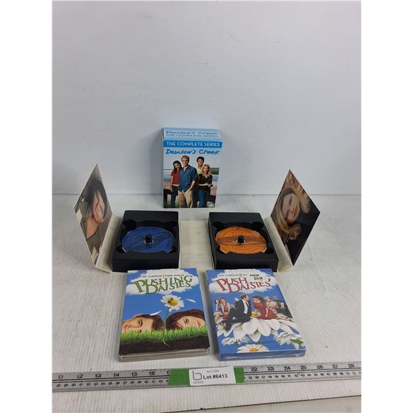 The Complete Dawsons Creek Series ( as is), Pushing Daises DVD Series Seasons 1-2 ( as is)
