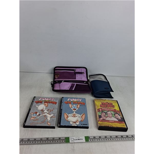 Brush Holder, IUG Pencil Case, Trailer Park Boys DVD Series Season 1-5, Pinky & The Brain Volume 1-2