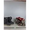Image 1 : (2) Snowboard Boots- Division 3: Mens 7 & LS3 : Mens 9( as is )