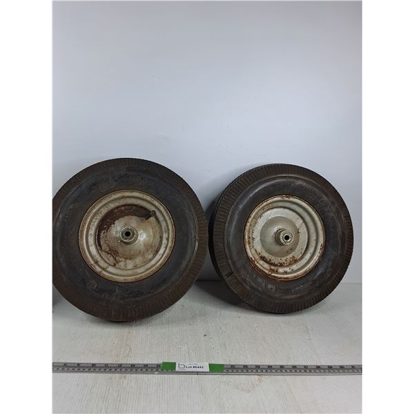 Cheng Shin Pneumatic Utility Tire With Steel Rim 4.80-4.00-8 ( cannot ship, as is)