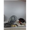 Image 1 : O-Ring Clamps, Shelf Brackets, Flashlight, Hinges, Misc