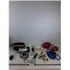 Image 1 : Cordless Rechargeable Spotlight, Extension Cords, Adjustable Air Diffuser, Misc