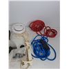 Image 4 : Cordless Rechargeable Spotlight, Extension Cords, Adjustable Air Diffuser, Misc