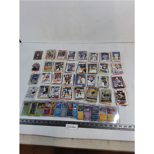 Large Quantity of Assorted Cards (NHL, NBA, NFL, CHL, Pokemon, Marvel) - All Unauthenticated