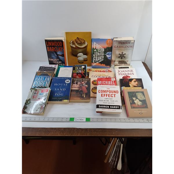 Assorted Books  -  Fiction  / Cookbooks  /  Instructional