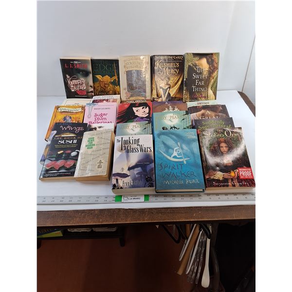 Assorted Books  -  Fiction  /  Instructional  /  Religious  /  Food