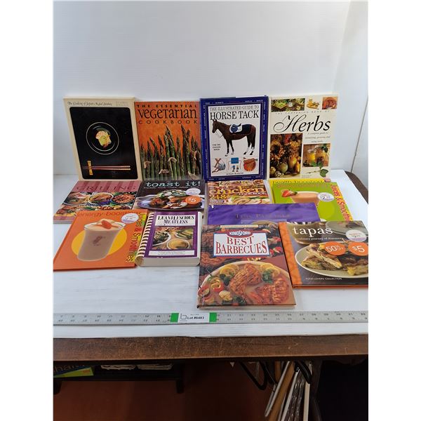 Assorted Books  - Instructional  /  Cookbooks