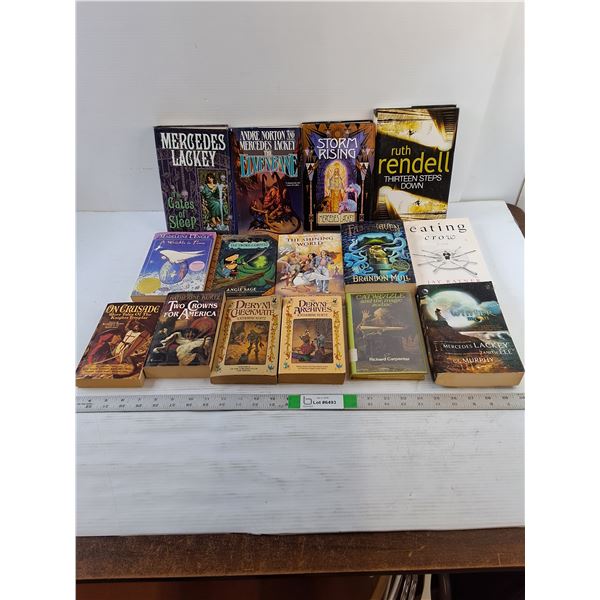 Assorted Books  -  Fiction  /  Young Adult (Fantasy,  Medieval,  Misc.)