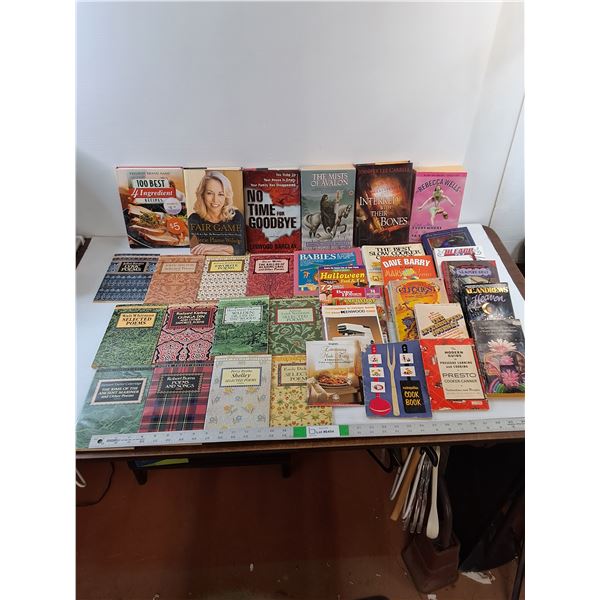 Assorted Books  -  Fiction  /  Classic Literature  /  Cookbooks  /  Health and Wellness