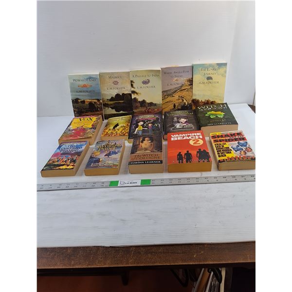 Assorted Books  -  Fiction  /  Young Adult  (Vampire, Supernatural,  Misc.)