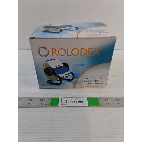 Rolodex - Rotary Card File (New-In-Box)