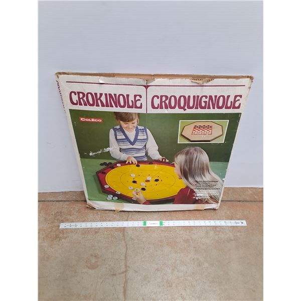 * Vintage Coleco Crokinole / Checker Board  - As Is - Cannot Ship