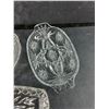Image 4 : (3)  Glass Serving Dishes