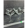 Image 2 : (8) Martini Goblets - PICK UP