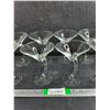 Image 3 : (8) Martini Goblets - PICK UP