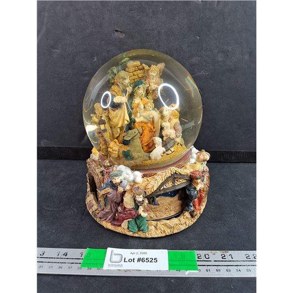 Nativity Musical Globe - PICK UP ONLY