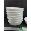 Image 2 : (8) Paderno Ceramic Oval Casserole Dishes