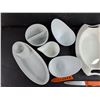 Image 5 : Assorted Ceramic Dishes & RR Gusto Grip Kitchen Knife