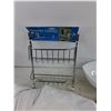 Image 2 : Shower Caddy, Ceramic & Glass Bowls, Tupperware Cup, Bed Sheet 105" x 54" , Misc