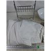 Image 3 : Shower Caddy, Ceramic & Glass Bowls, Tupperware Cup, Bed Sheet 105" x 54" , Misc