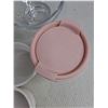 Image 7 : Shower Caddy, Ceramic & Glass Bowls, Tupperware Cup, Bed Sheet 105" x 54" , Misc