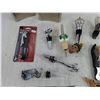Image 3 : (2) Liquor Flasks, Wine Bottle Openers, Decorative Corks
