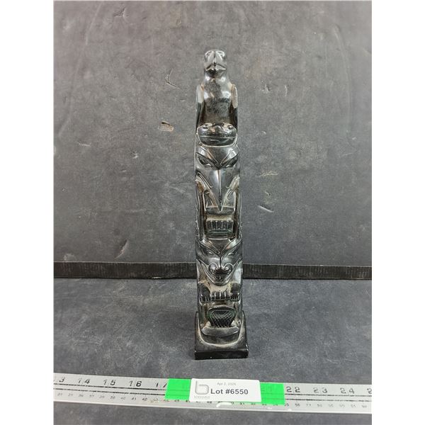 Argillite Totem Pole - Chipped - PICK UP