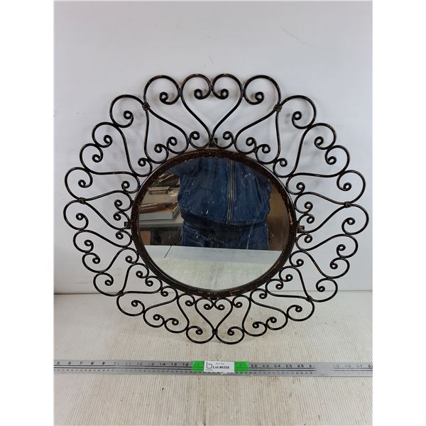 23" Vintage Decorative Wall Mirror - PICK UP