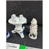 Image 3 : Ceramic Figure, Tea Set Table Ornament, Ceramic Boy & Girl Salt & Pepper Shakers