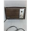 Image 3 : Halogen Work Light - Tested, Vintage Strauss Radio - Working but Some Damage, Yellow Rain Hood