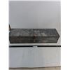 Image 1 : Large Metal Tool Box - 29.5x8x6" - Cannot Ship