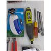 Image 4 : Assorted Mostly New Hand Tools, Flashlight, Socks