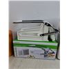 Image 4 : (2) Cinnamon Scented Candles, Prepworks Vegetable Cutter, Automatic Soap Dispenser