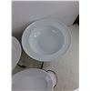 Image 3 : (3) Ceramic Serving Plates w/Wire Stands - PICK UP