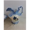 Image 4 : Armels Porcelain Bowl & Pitcher - Chipped - PICK UP ONLY
